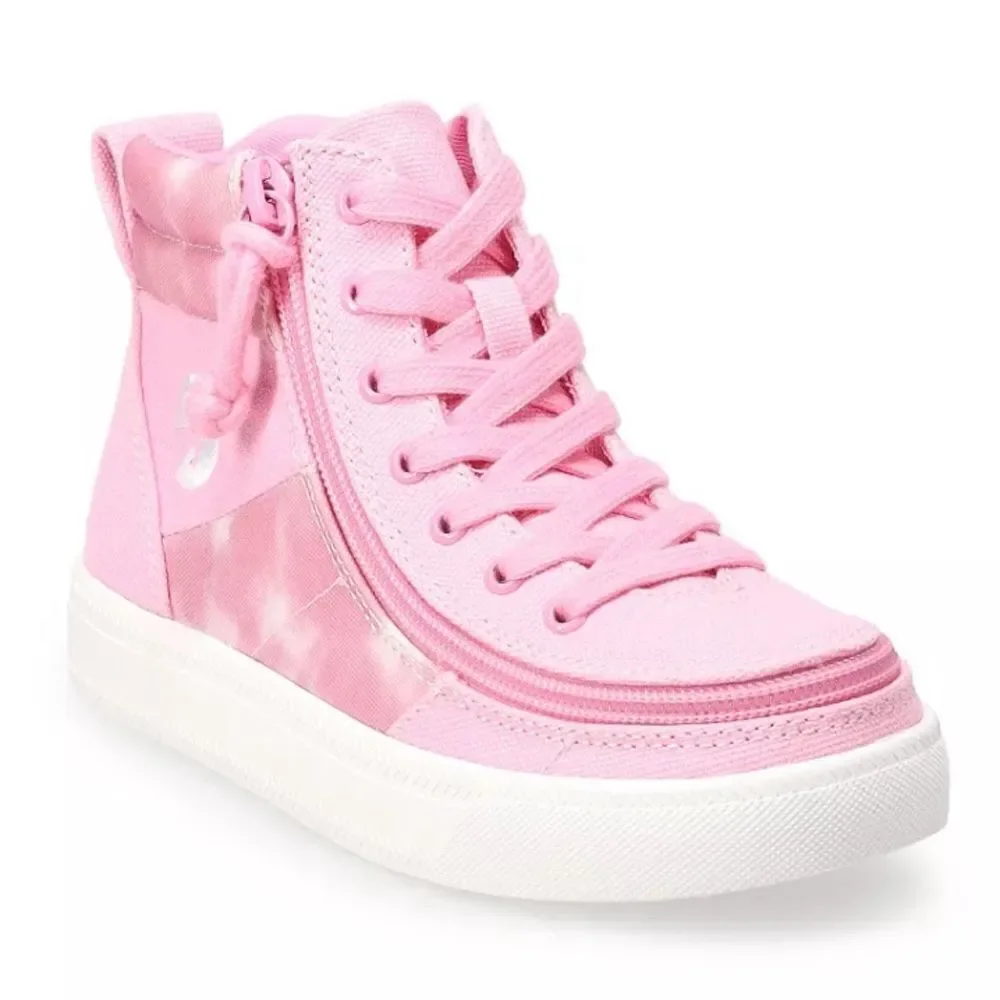 BILLY Footwear Street Girls' Tie Dye Hightop Shoes Sneakers Size 7
